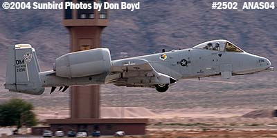 USAF A-10A Thunderbolt II #AF80-236 at the 2004 Aviation Nation Air Show stock photo #2502