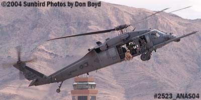 USAF HH-60G Pave Hawk at the 2004 Aviation Nation Air Show stock photo #2523