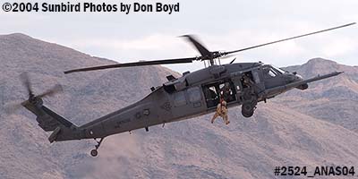 USAF HH-60G Pave Hawk at the 2004 Aviation Nation Air Show stock photo #2524