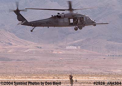 USAF HH-60G Pave Hawk at the 2004 Aviation Nation Air Show stock photo #2526