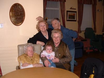 with Greatgranny and co