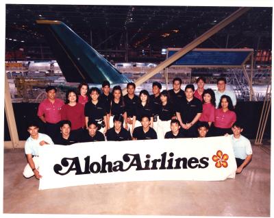AQ Advanced Explorers @ the Boeing Manufacturing Plant in Everett, Wash. 1991