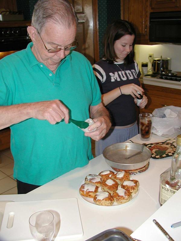 Making Christmas Day Breakfast