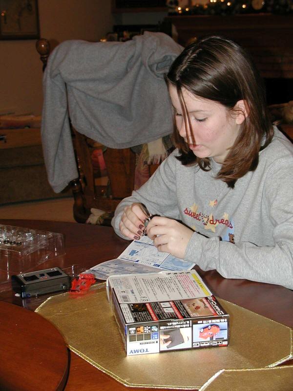 Carolyn Assembling Mini RC Car