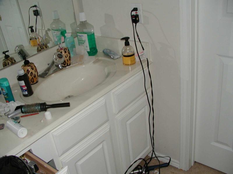Dianas Not So Neat Bathroom