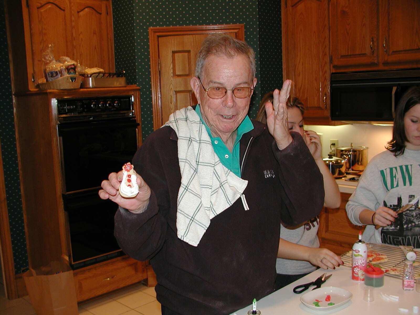 PaPa Shows His Handiwork