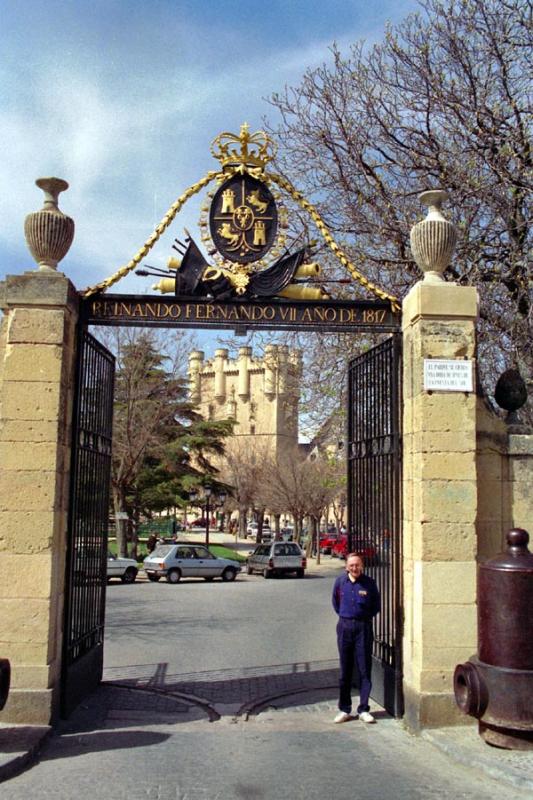 Gate to the Alacazar, Segovia