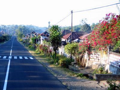 Quiet villages can be found along the roads.