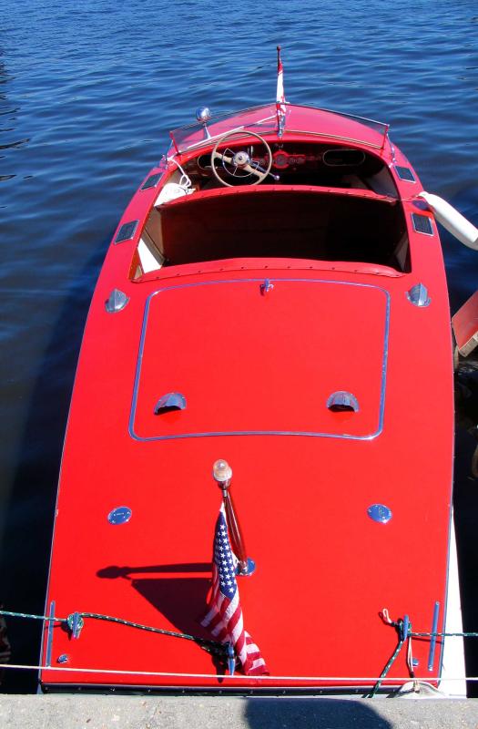 Red Chris Craft