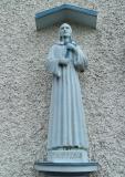St. Francis statue outside of church