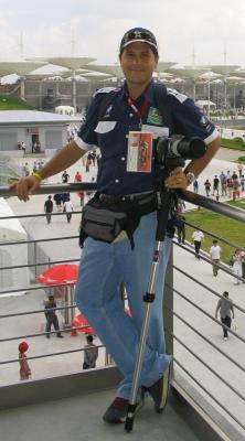 That's me at the Chinese Grand Prix