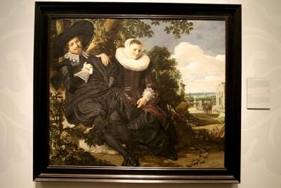 Wedding portrait of Isaac Abrahamsz Massa and Beatrix van der Laen - 1622