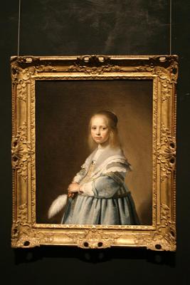 Portrait of a girl dressed in blue - 1641