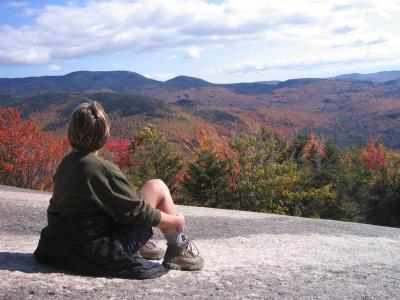 Another view, halfway up Welsh Mtn