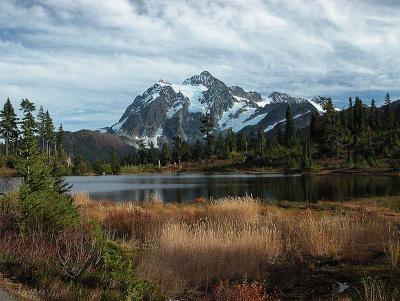 Mt. Shuksan from Picture Lake