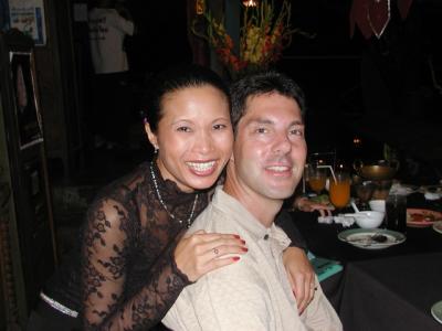 Another good time out with Dao: Chiangmai, Thailand, 2003