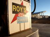 Gas Pump, Roys Cafe