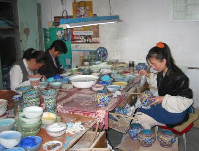 Busy women in the enamel workshop.jpg