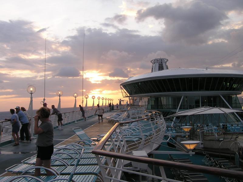 Pool area at sunrise.JPG