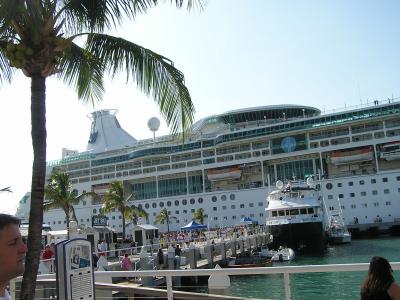 Getting off ship at Key West.JPG