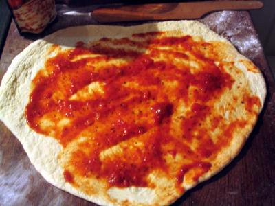 Baar en salsa de tomate