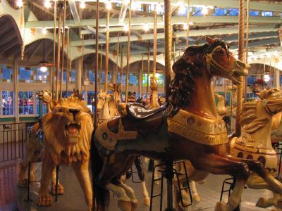 Carousel Waiting for Riders