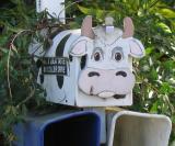 M is for Mooing Mailbox