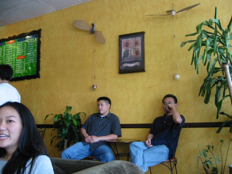 Tim and Paul doing recon