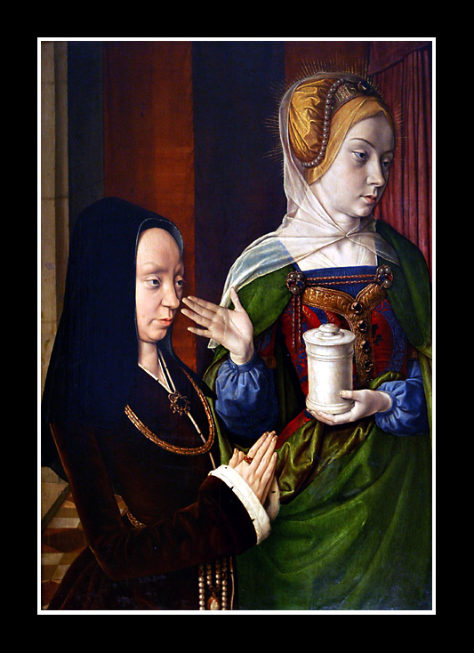 Portrait de Madeleine de Bourgogne (1490) par Jean HEY