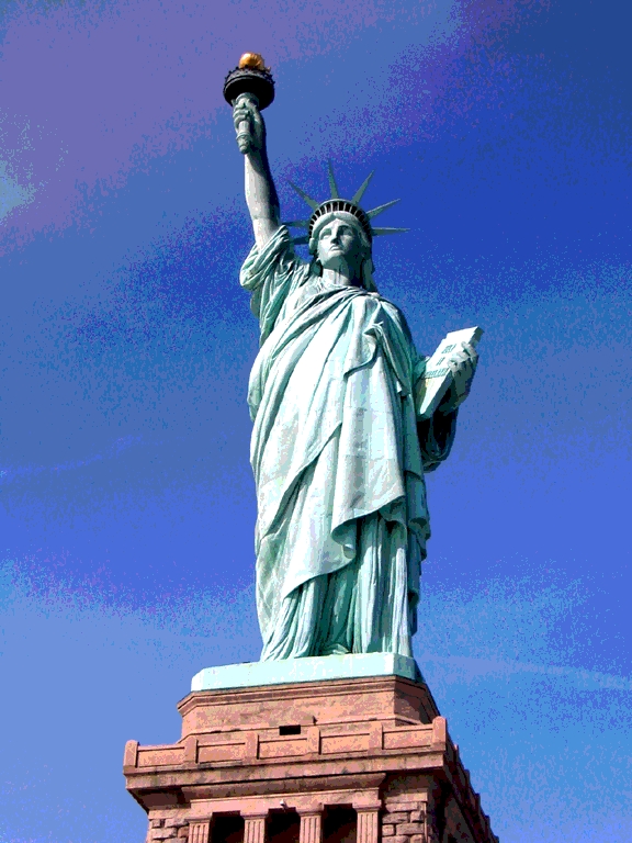 Liberty posterized