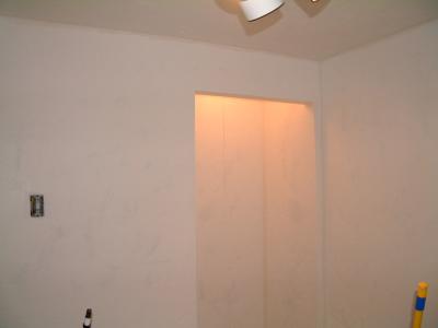 First primer coat applied