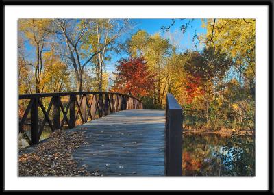 Foot Bridge in Keller Park