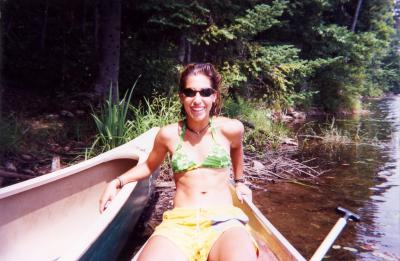 Canoeing -- Waterbury, VT