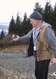 Mel feeding the birds