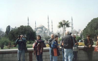 טיול החותרים בתורכיה.    איסטנבול - אוקטובר 95