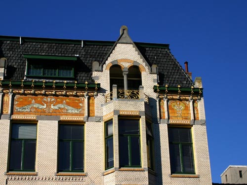 Groningen - woninggevel