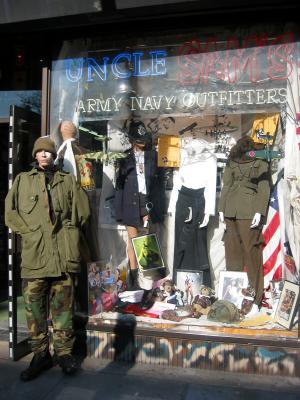  Military Chic on 8th Street