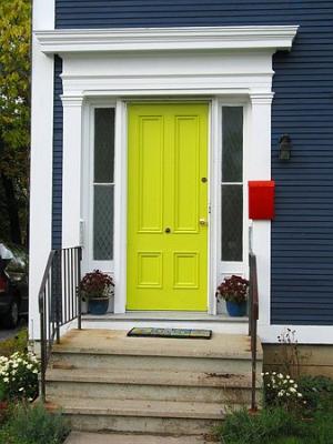 Yellow door