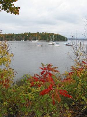 Autumn in Lake Champlain