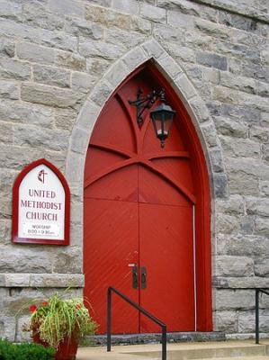 Church door