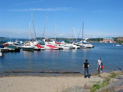 Waterfront  Lake Champlain