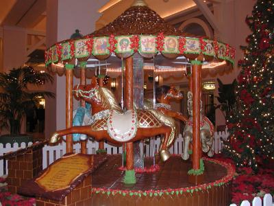 Gingerbread Carousel at the Beach Club Resort