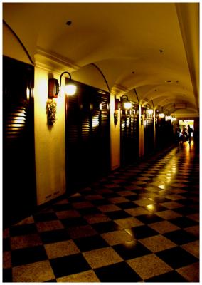 Inside Murray House, Stanley, Hong Kong