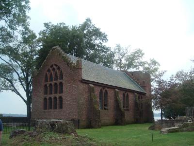 Outside Church - Jamestowne Island - Jamestown, Virginia