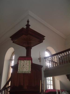 Inside - Bruton Parish Church - Colonial Williamsburg, Virginia