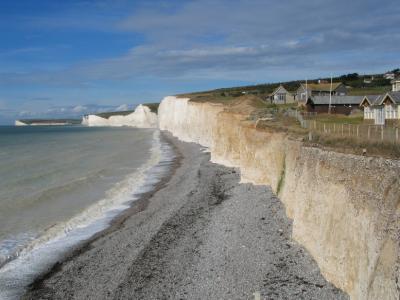 Birling Gap - we stayed in the houses on the left