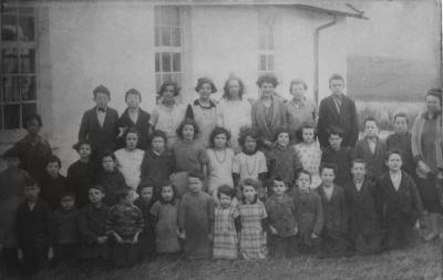 1920's Irish School Class Photo