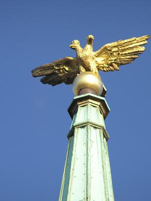 eagle in gold