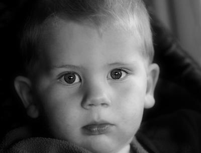 Ethan Taylor
Our youngest at 1.  This was also during the ride home from church.  This is just before he told me no pictures!  My own kids consider me papparazzi!