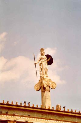 Athena, goddess of wisdom and victory